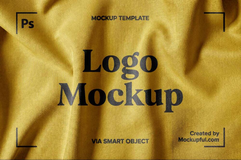 Fabric Logo Mockup