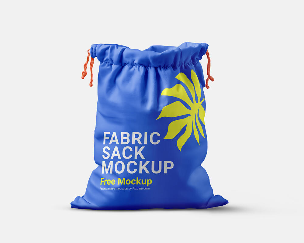 Fabric Sack Mockup - PSD Mockups