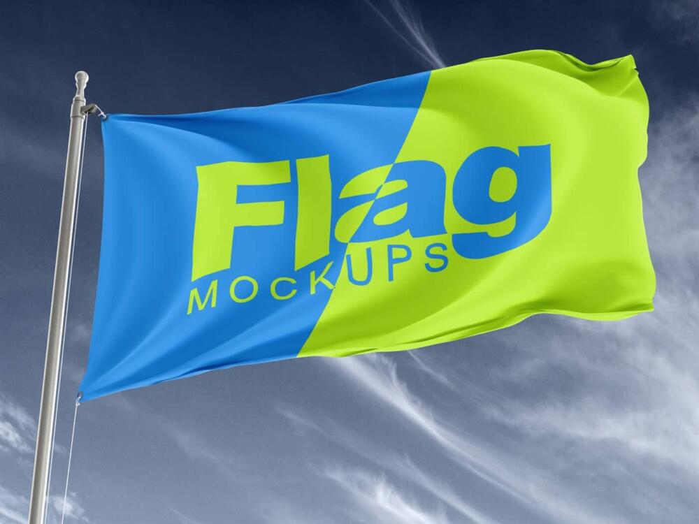 Flag Mockup