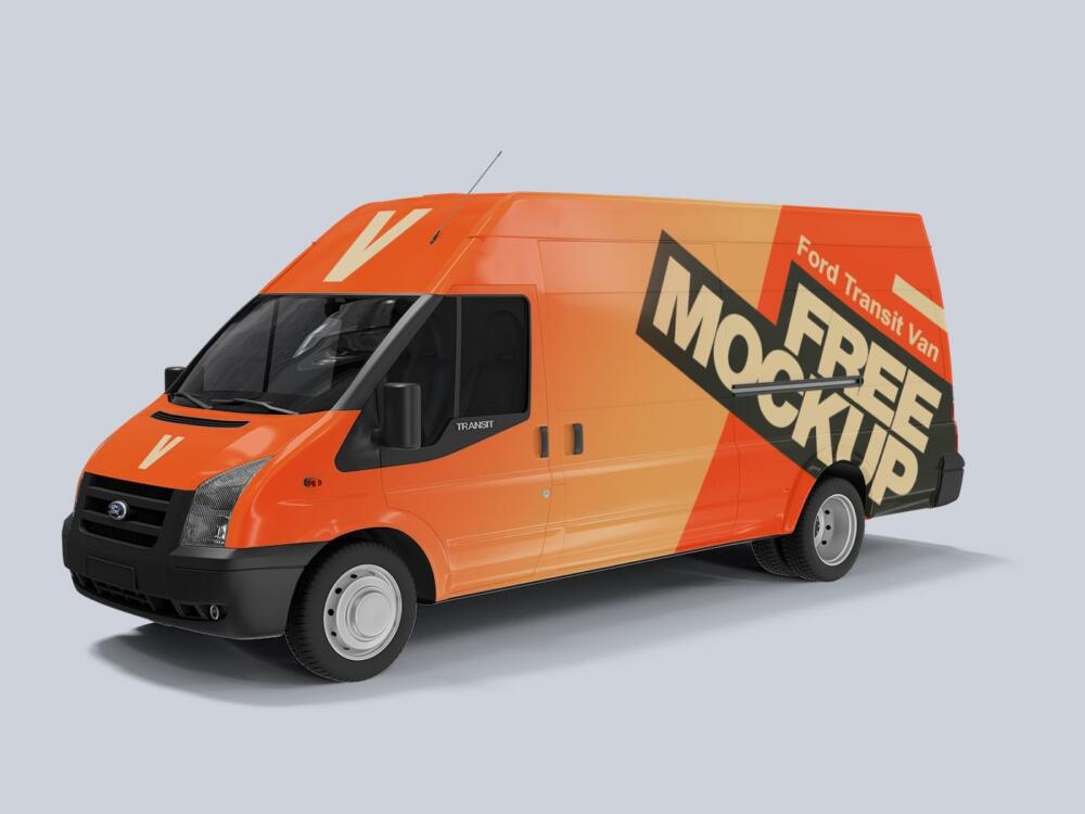 Ford Transit Van Mockups