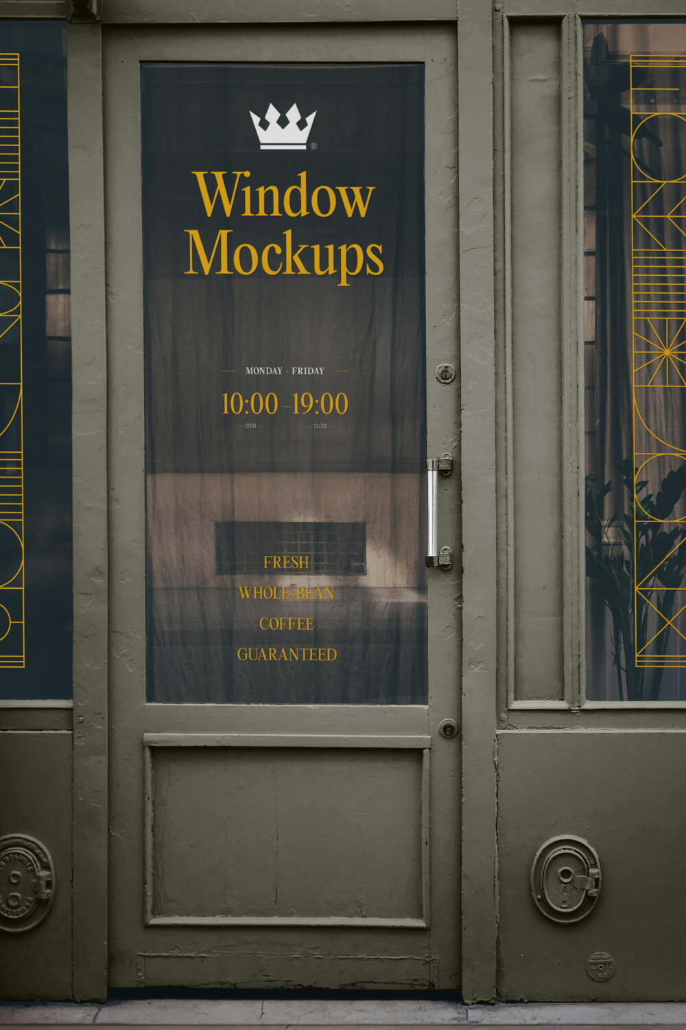 Front View Window Mockups