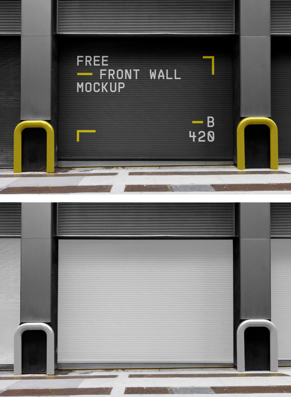 Front Wall Mockup
