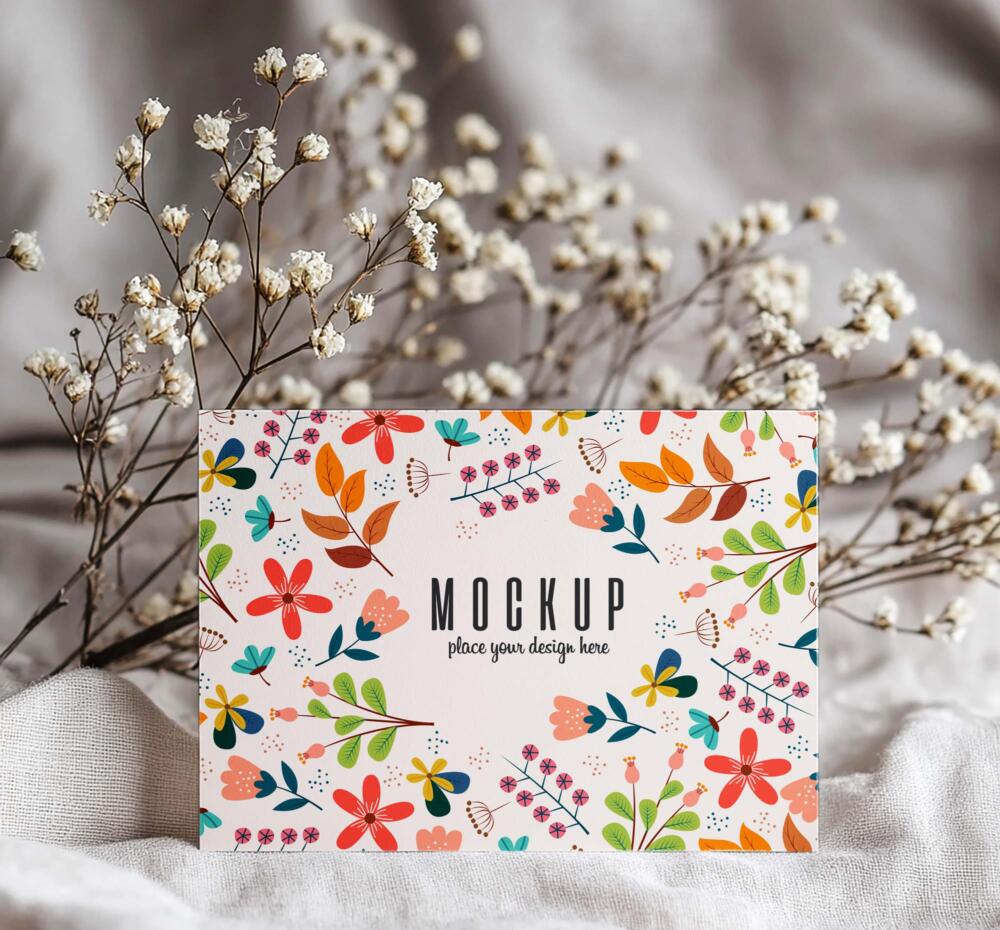 Greeting Card Mockup