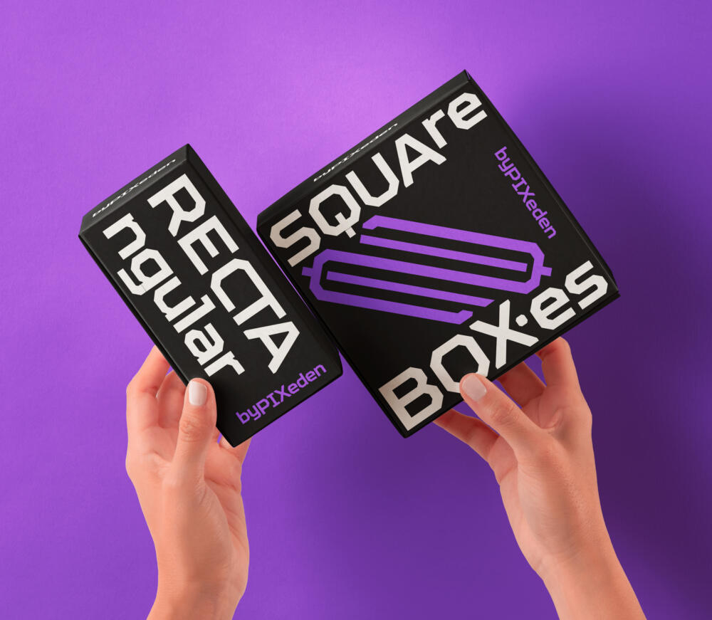 Hands Holding Product Psd Box Mockup Set