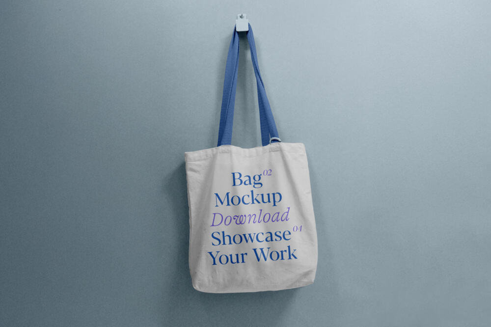 Hanging Tote Bag Mockup