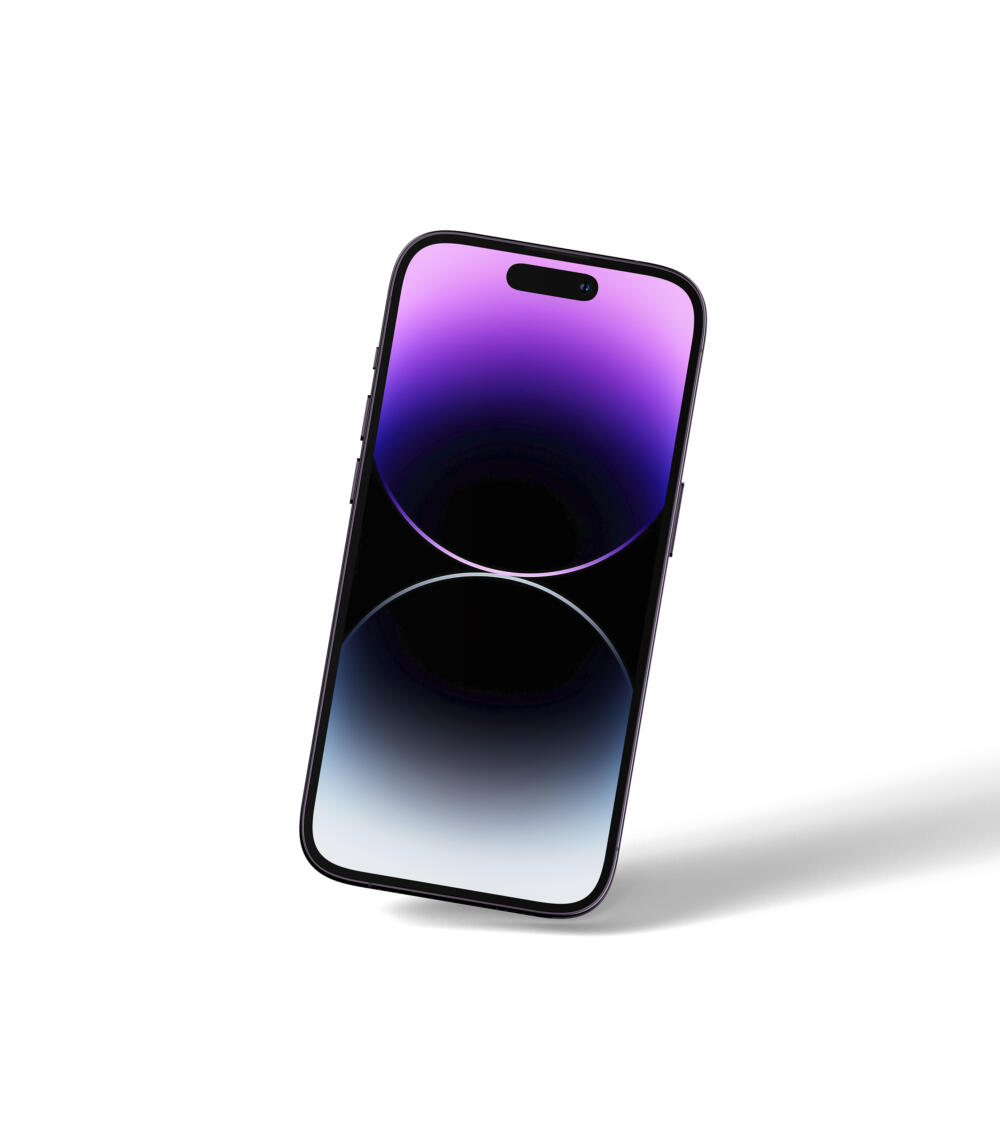 Iphone 14 Pro Mockup V16 Isometric | Mockup store
