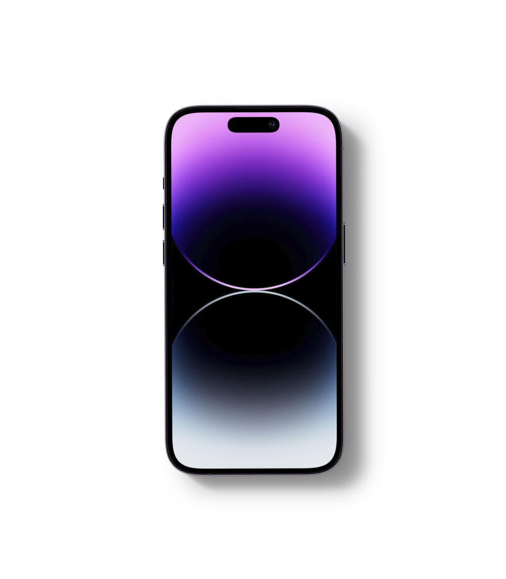 Iphone 14 Pro Mockup V2 Top View | Mockup store
