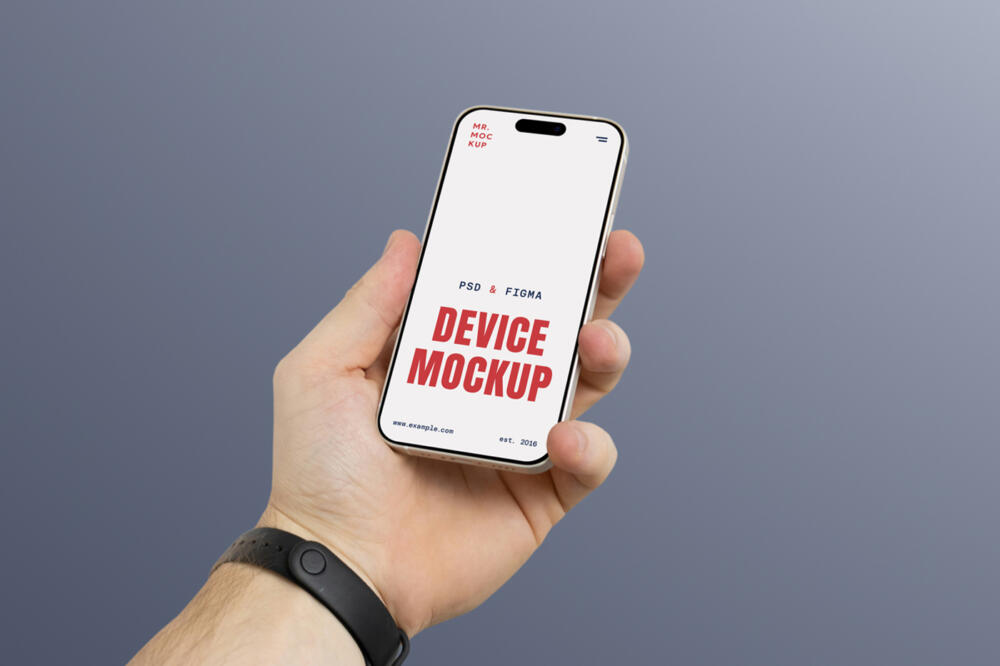 iPhone 16 Pro Mockup