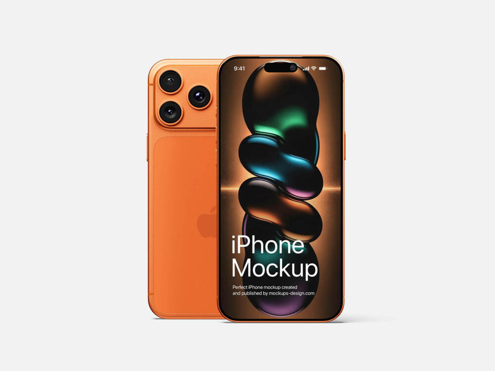iPhone 17 mockup