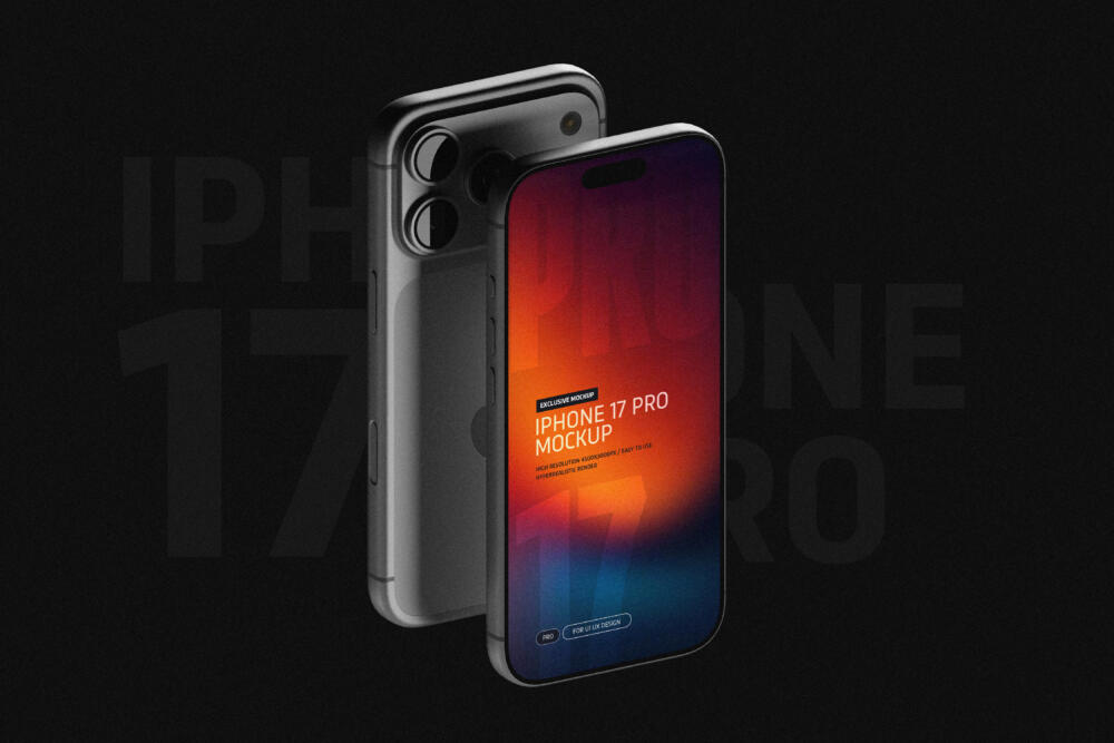 iPhone 17 Pro Mockup