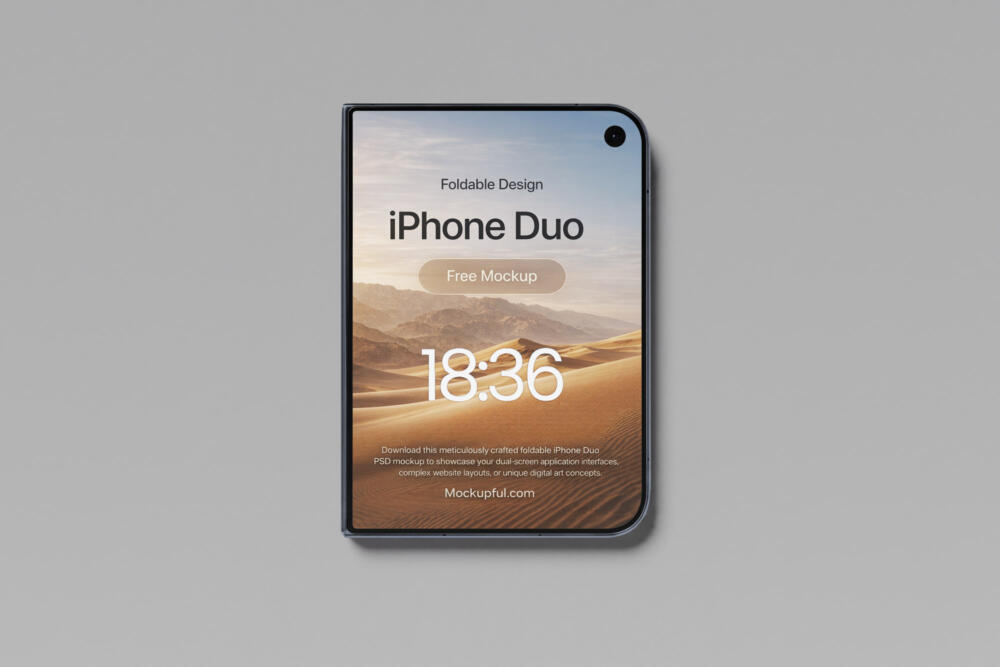 iPhone Duo Mockup