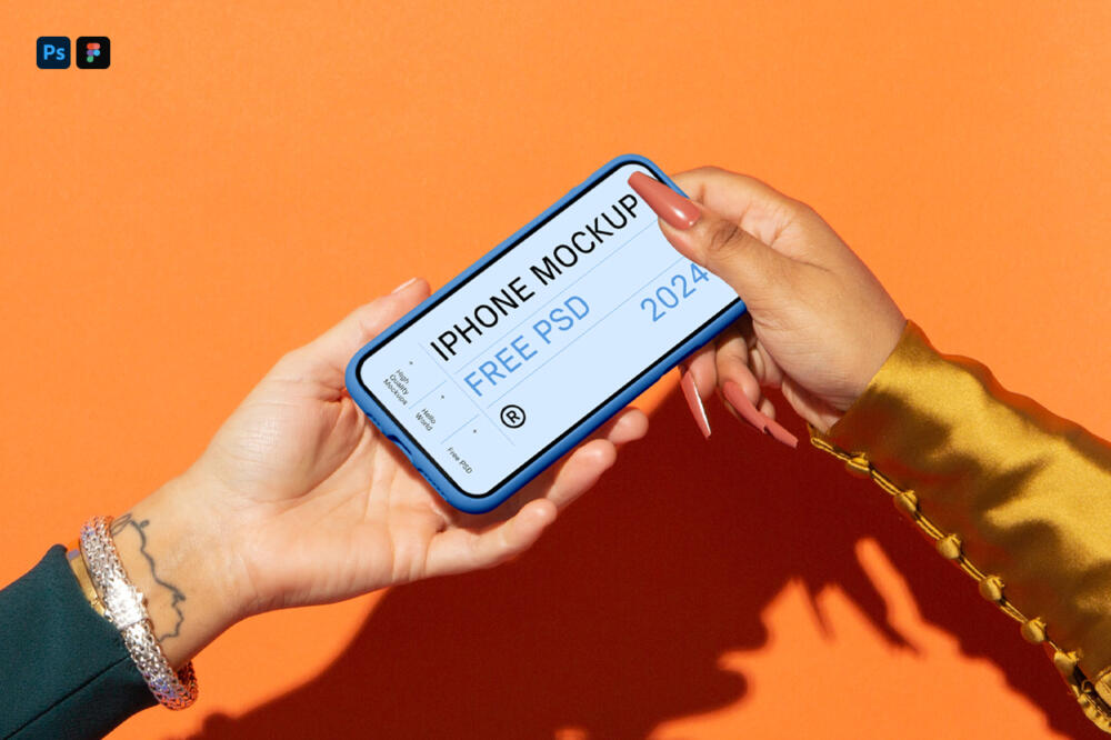 iPhone Pro in Case Mockup