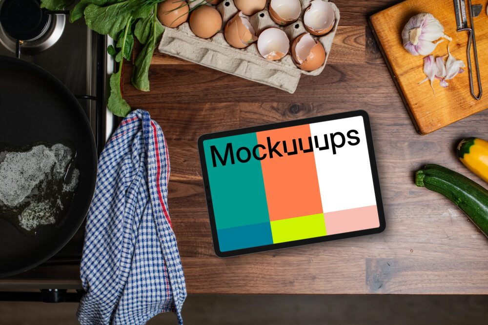 Kitchen iPad Mockup