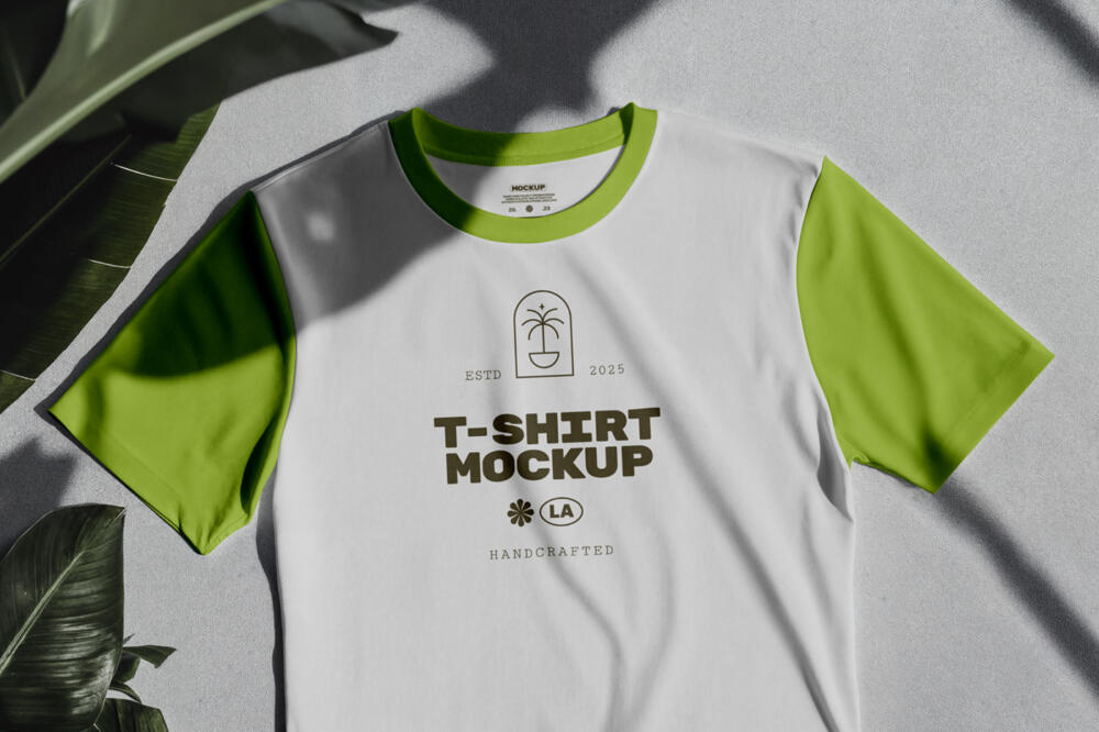 Laying T-Shirt Mockup