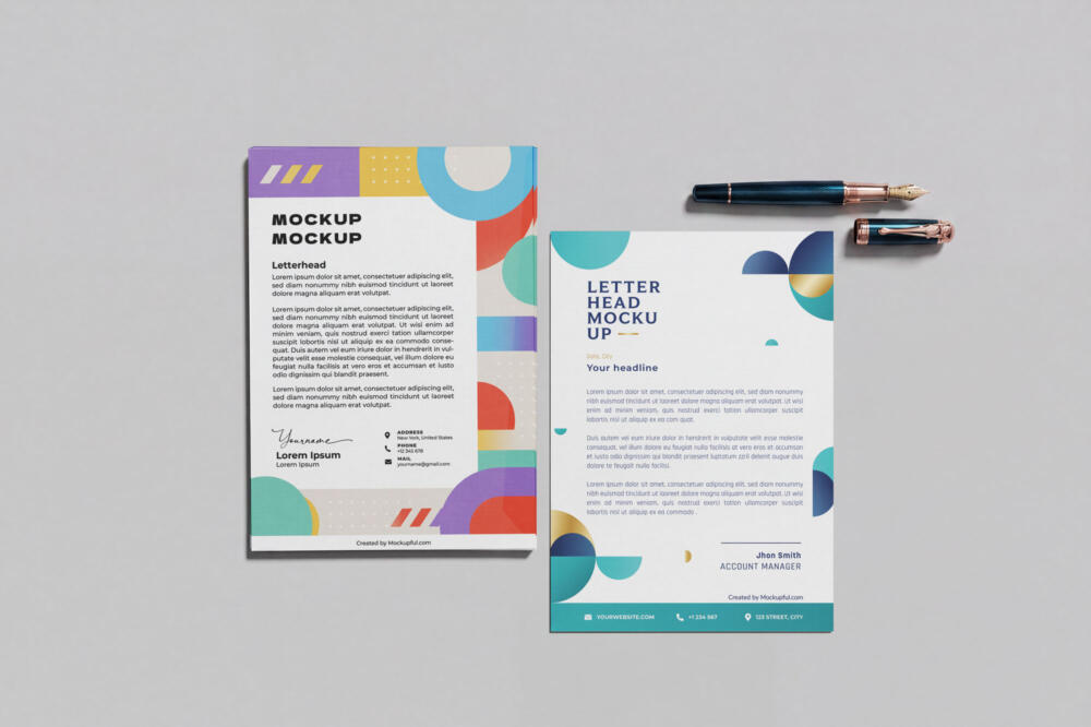 Letterhead Mockup