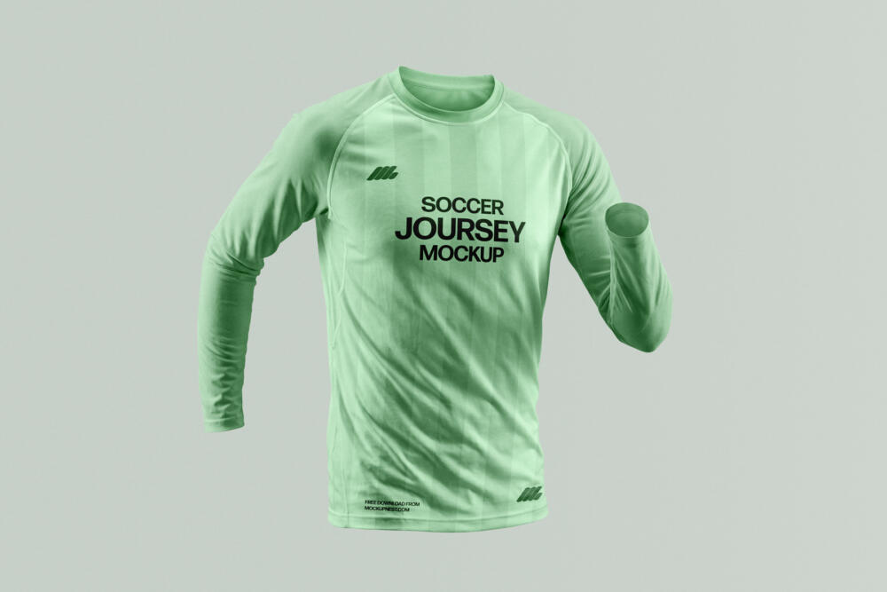 Long Sleeve Jersey Mockup