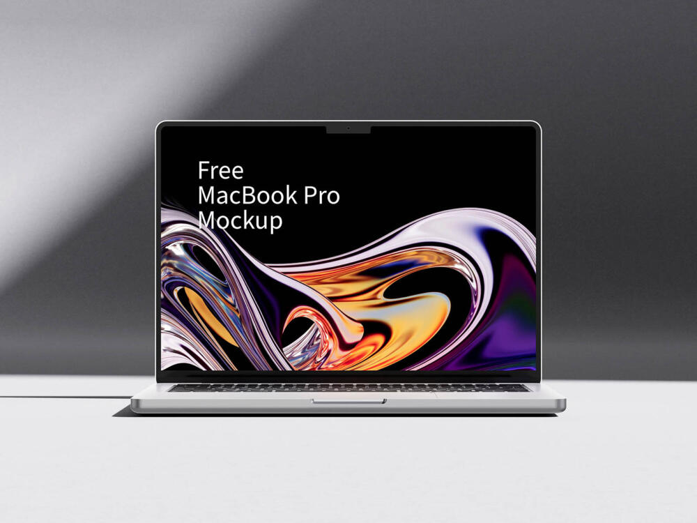 MacBook Pro laptop mockup