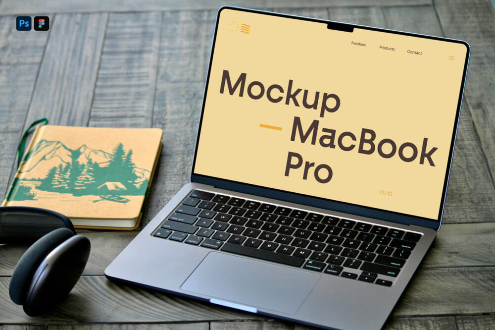 MacBook Pro M4 Mockup
