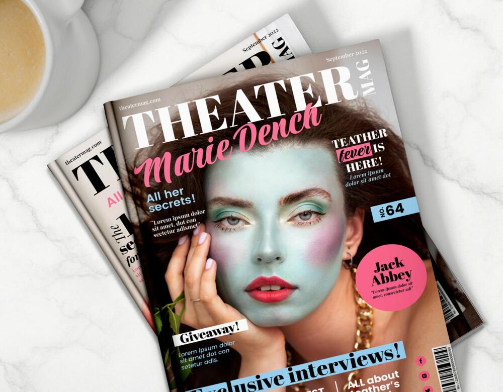 Magazine Cover Mockup