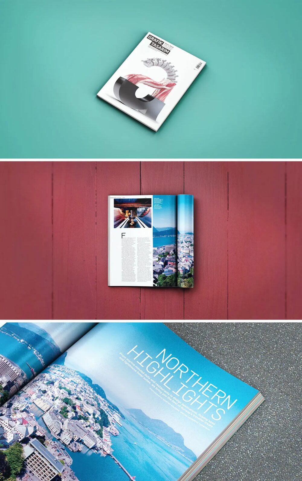magazine mockup