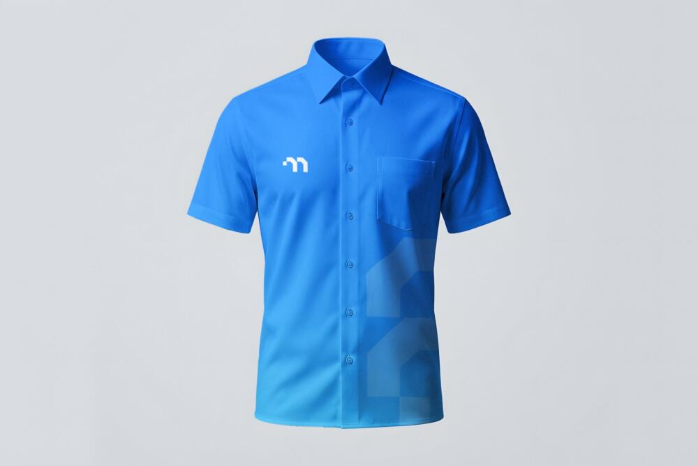 Men's Short Sleeve Shirt Mockup