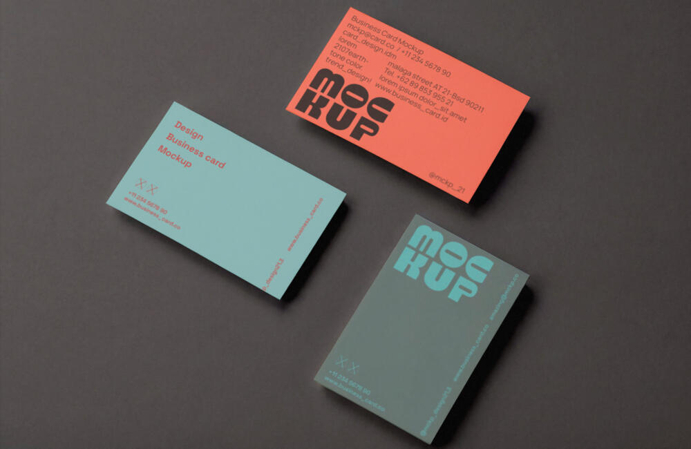 Minimal Business Card Mockup