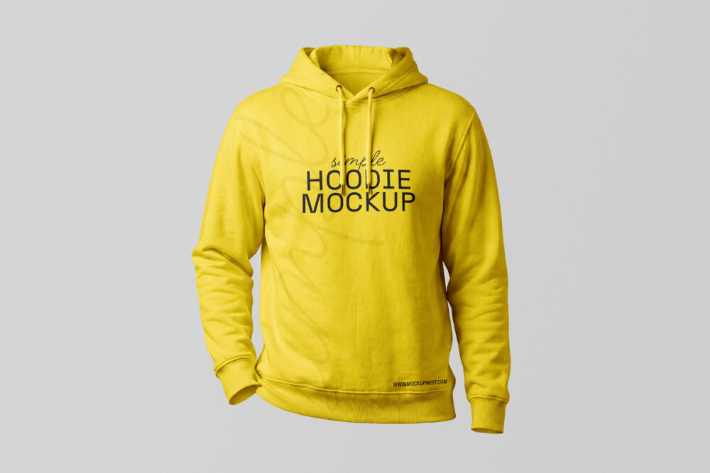 Minimal Hoodie Mockup