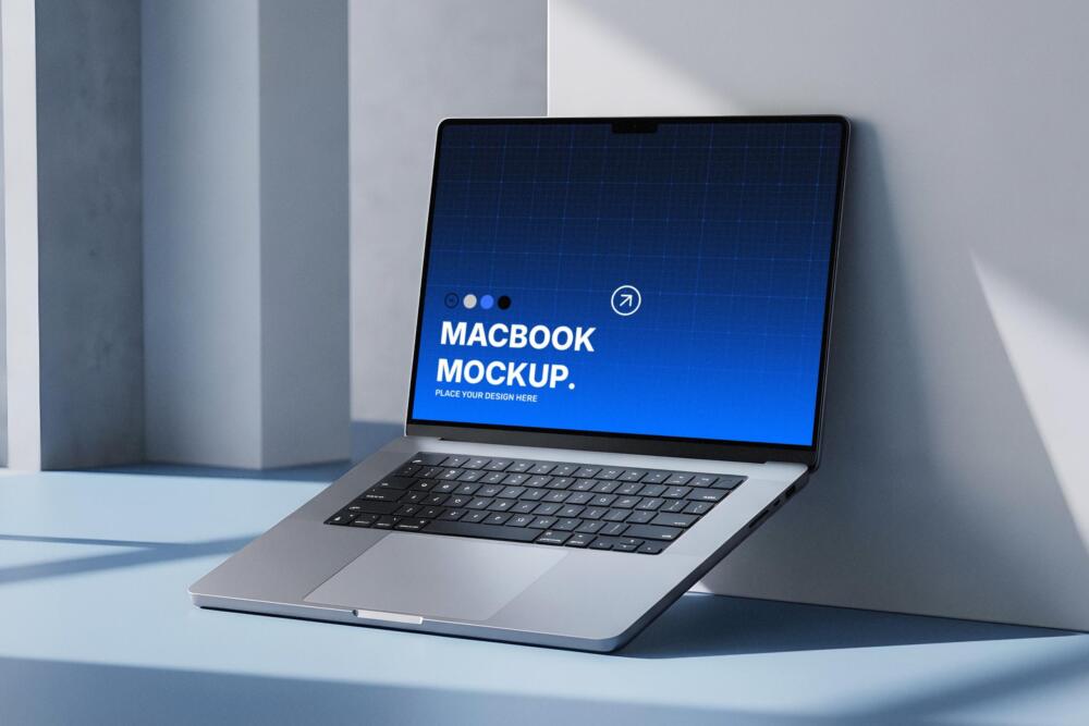Modern MacBook Pro Laptop Mockup