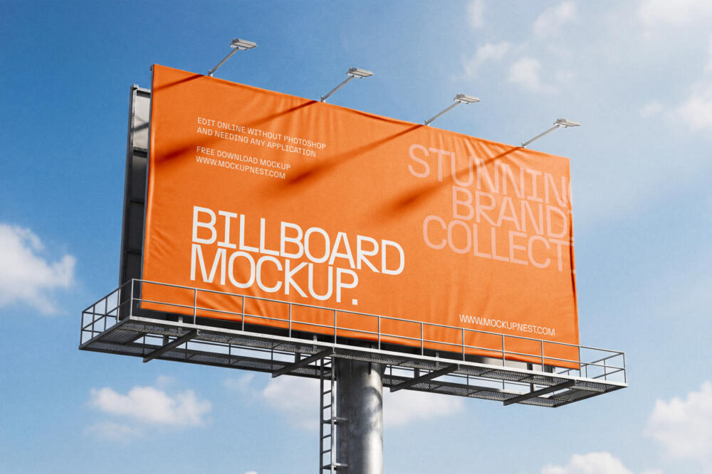 Outdoor Billboard Mockup