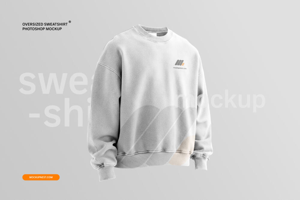 Oversized Sweatshirt Mockup