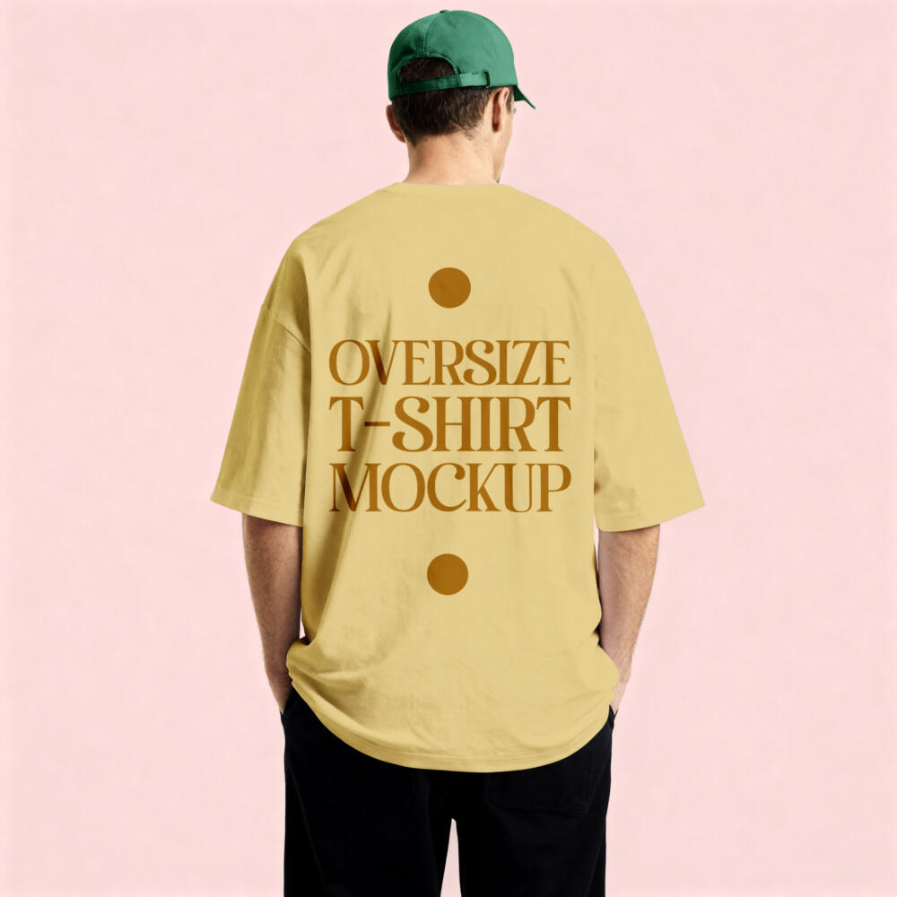Oversized T-Shirt Mockup