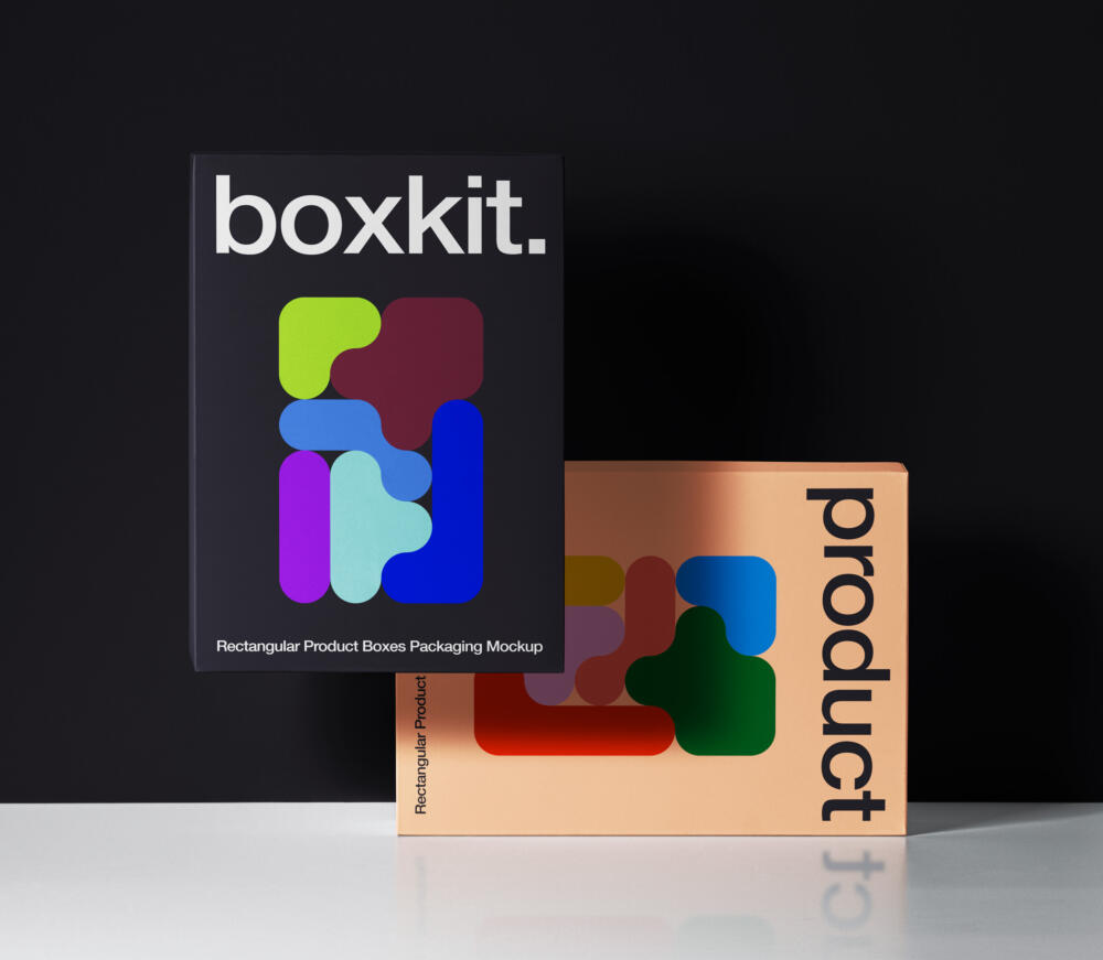 Packaging Product Psd Rectangular Box