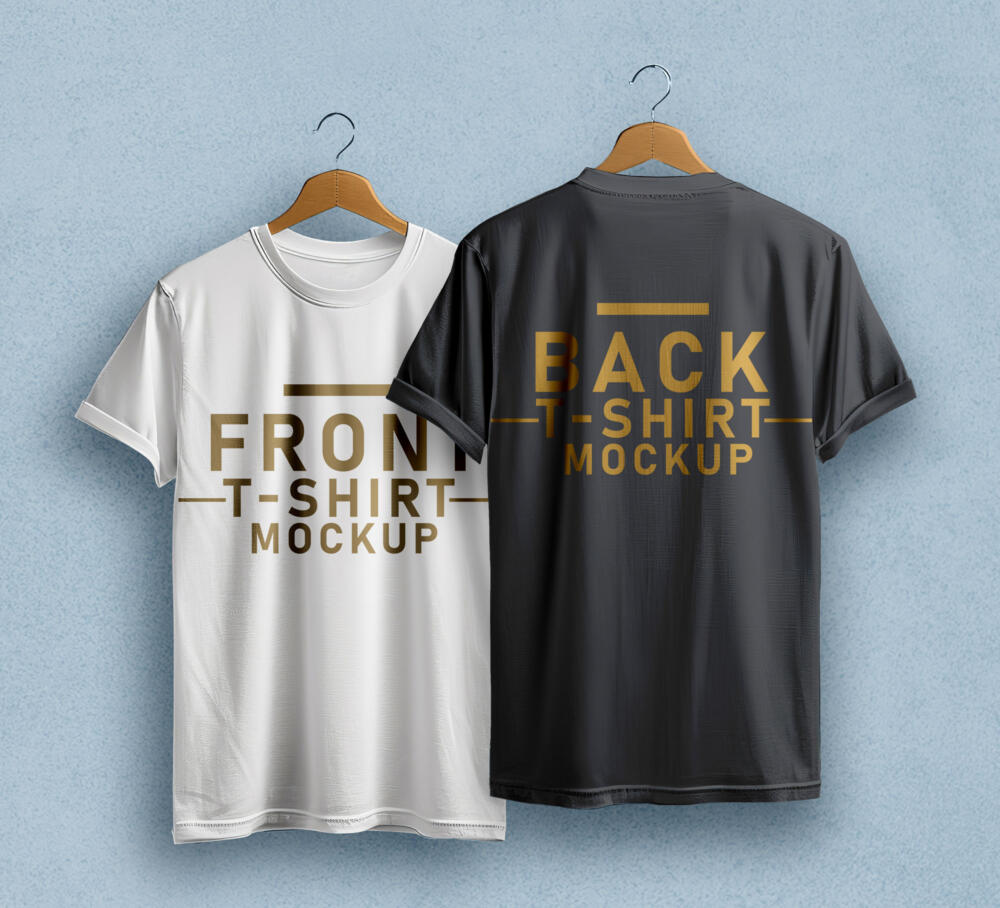 Photorealistic T-Shirt Mockup