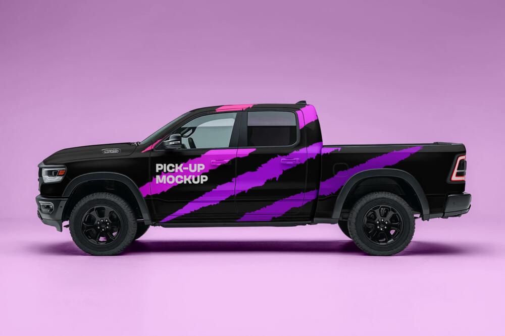 Pick-up Mockup