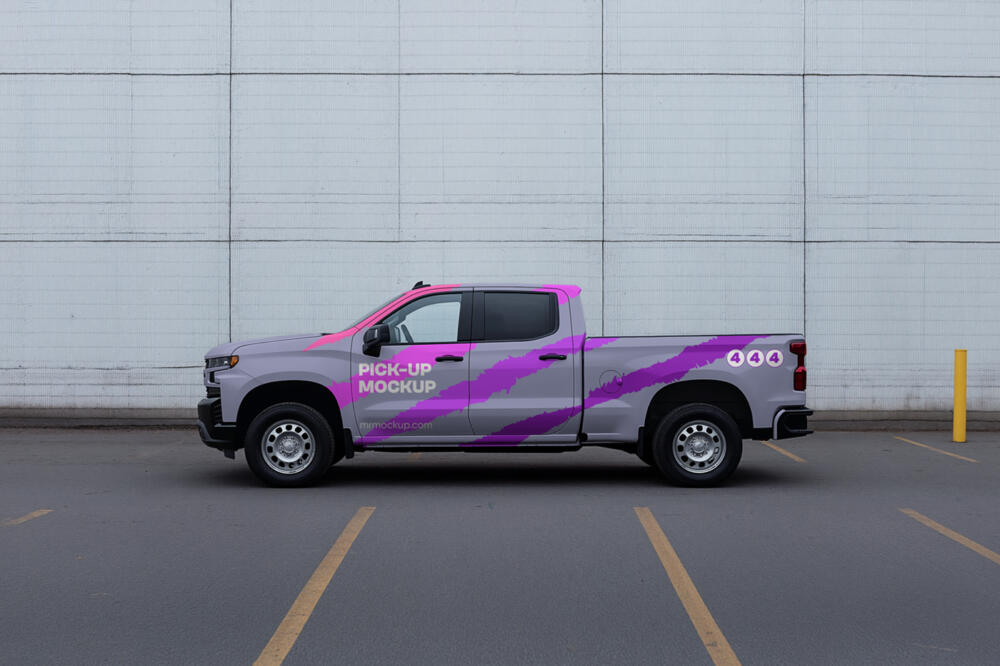 Pick-up on the Parking Mockup
