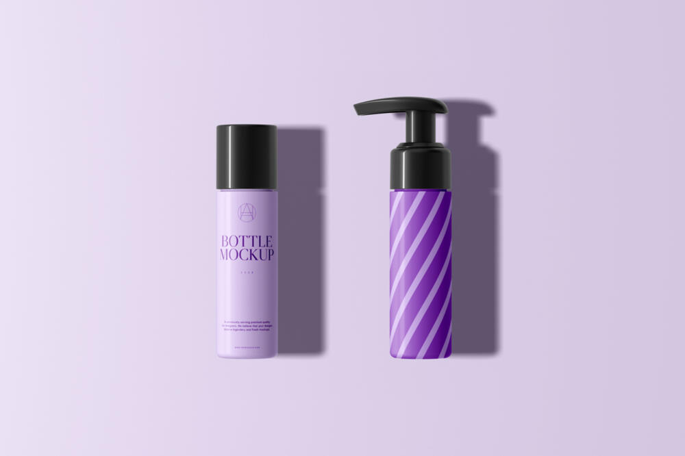 Plastic Bottle Mockups