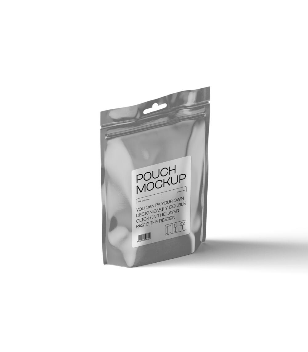 Pouch Mockup V12 Isometric | Mockup store