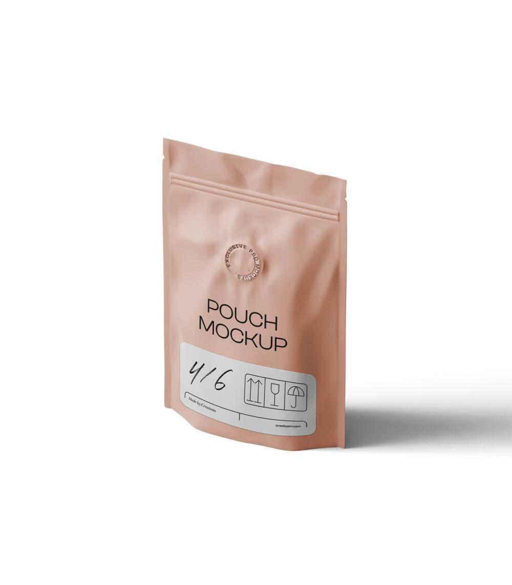 Pouch Mockup V20 Isometric | Mockup store
