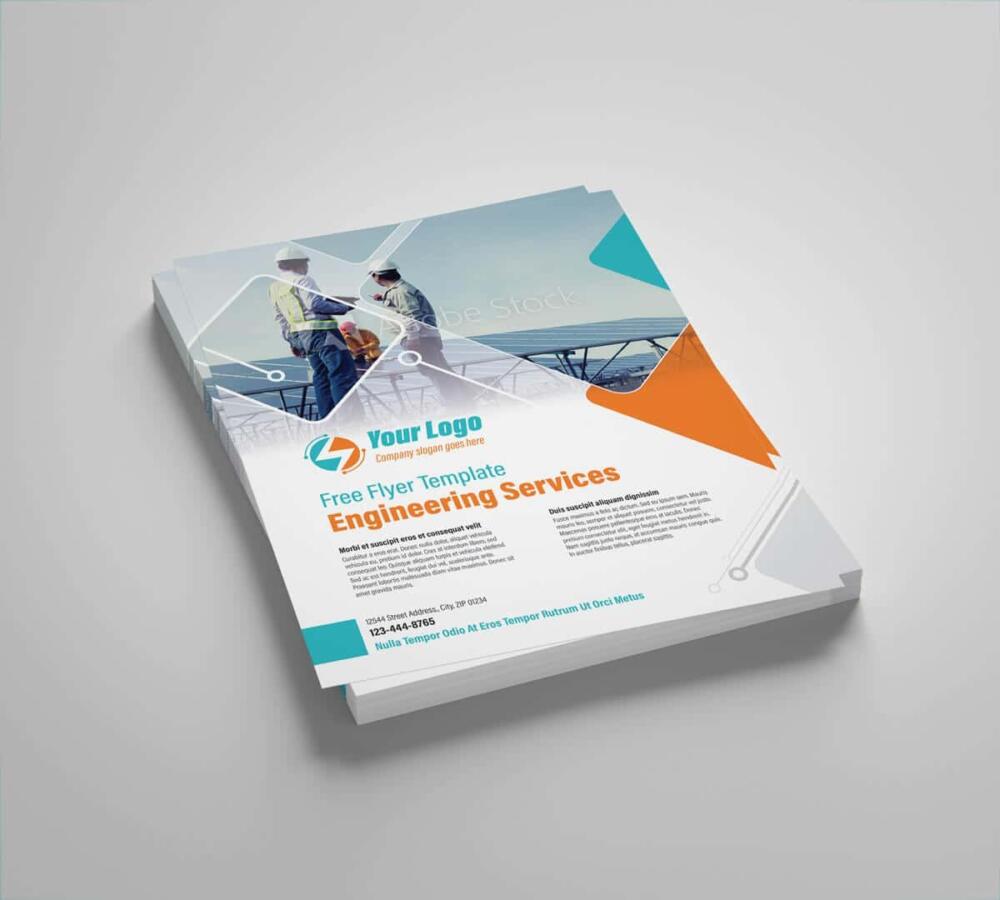 Power Engineering Services Flyer Template