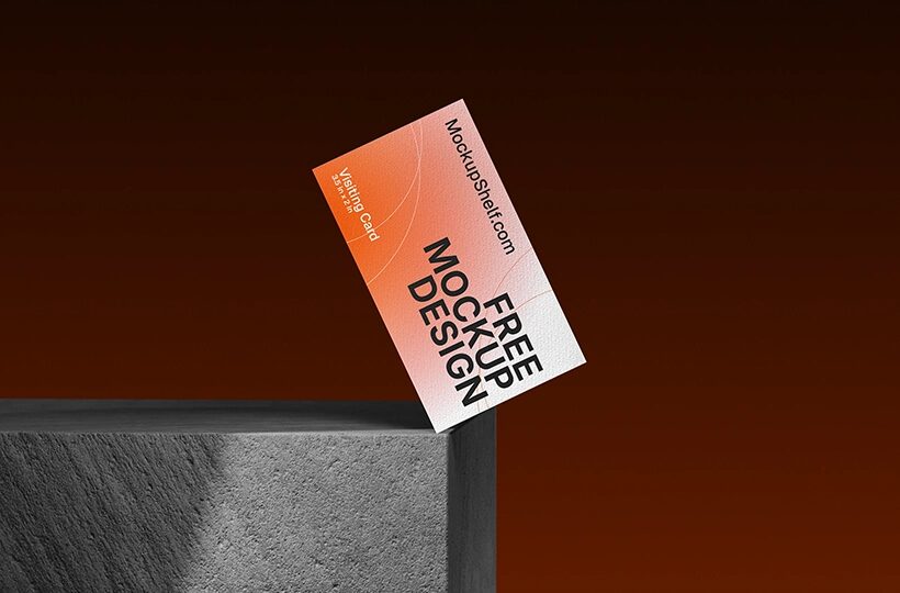 Premium Business Card Mockup