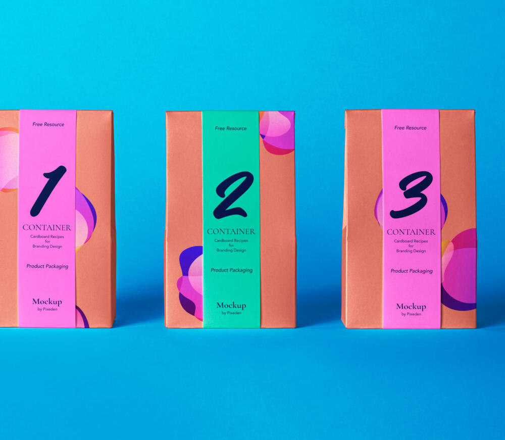 Product Pack Psd Packaging Mockup Scene