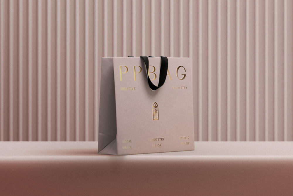 Scene With Bag Mockups V6 Front View
