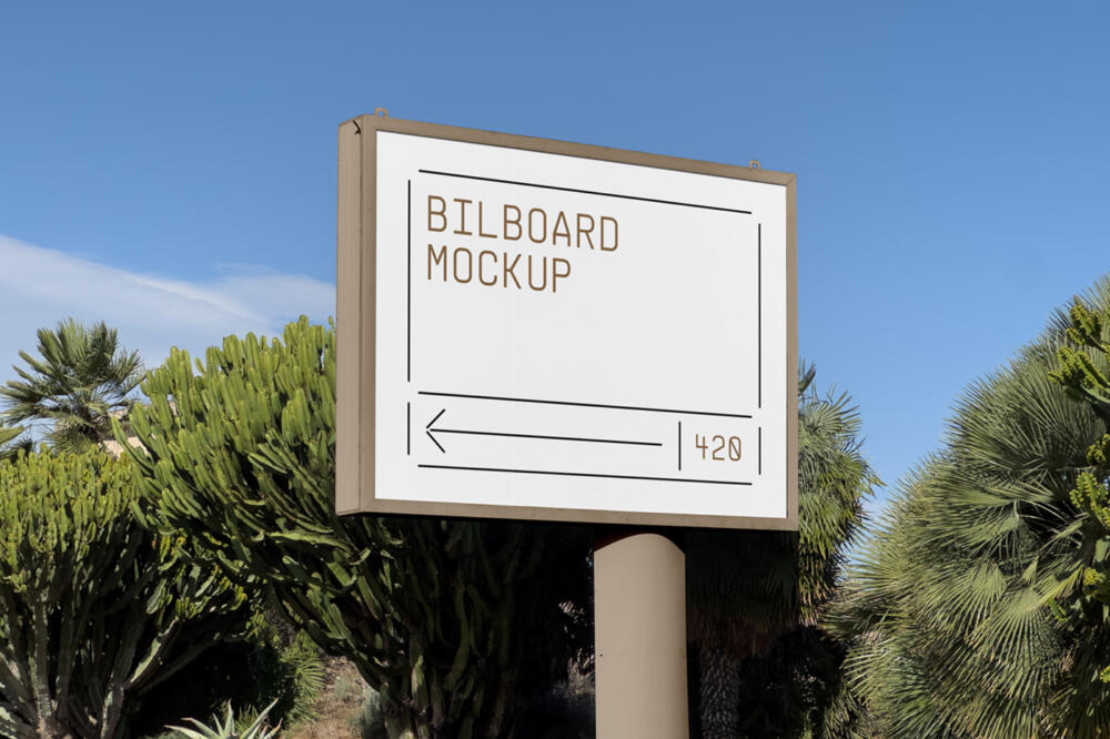 Small Billboard Mockup