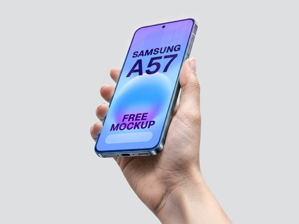 Smartphone Mockup Samsung A57