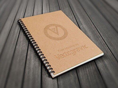 Spiral Book Mockup