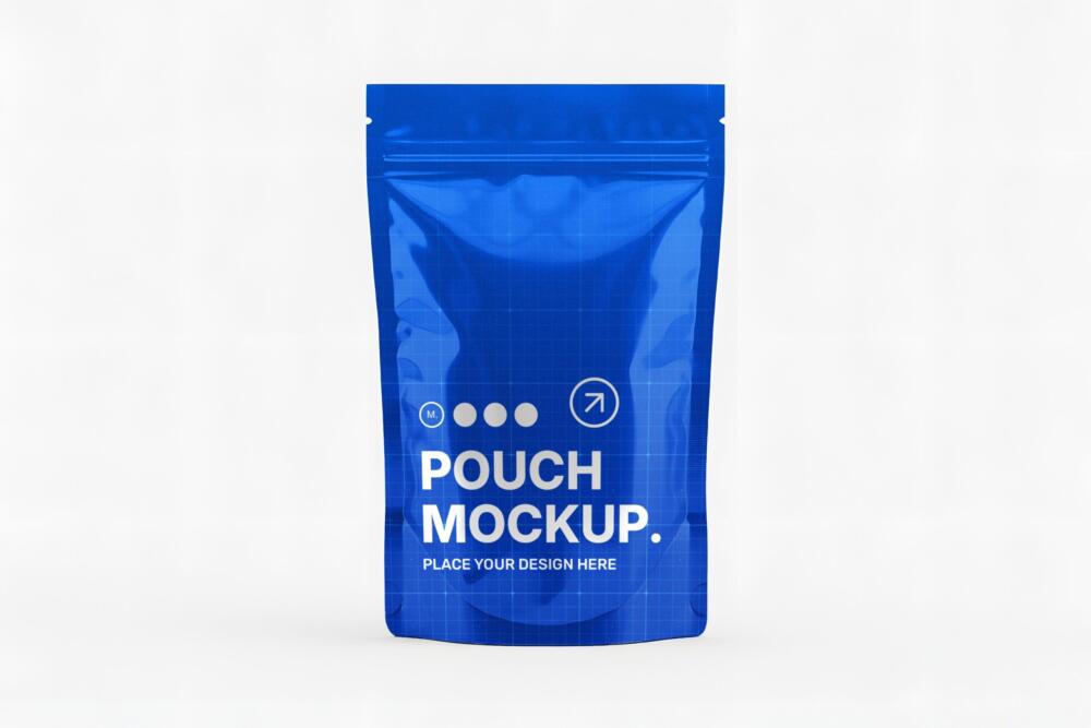 Stand-Up Pouch Packaging Mockup