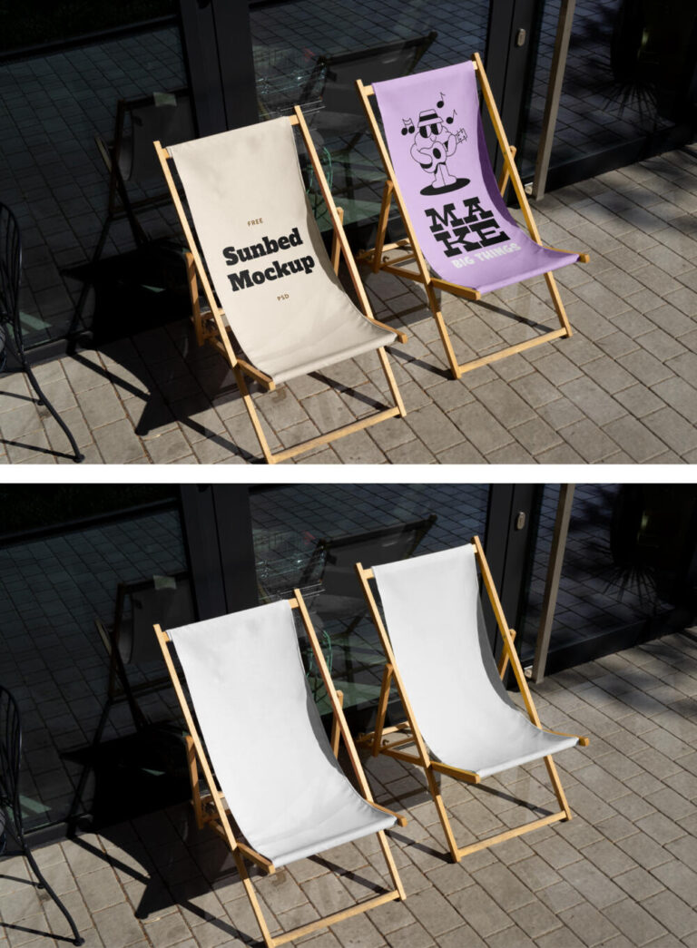 Sunbeds Mockup