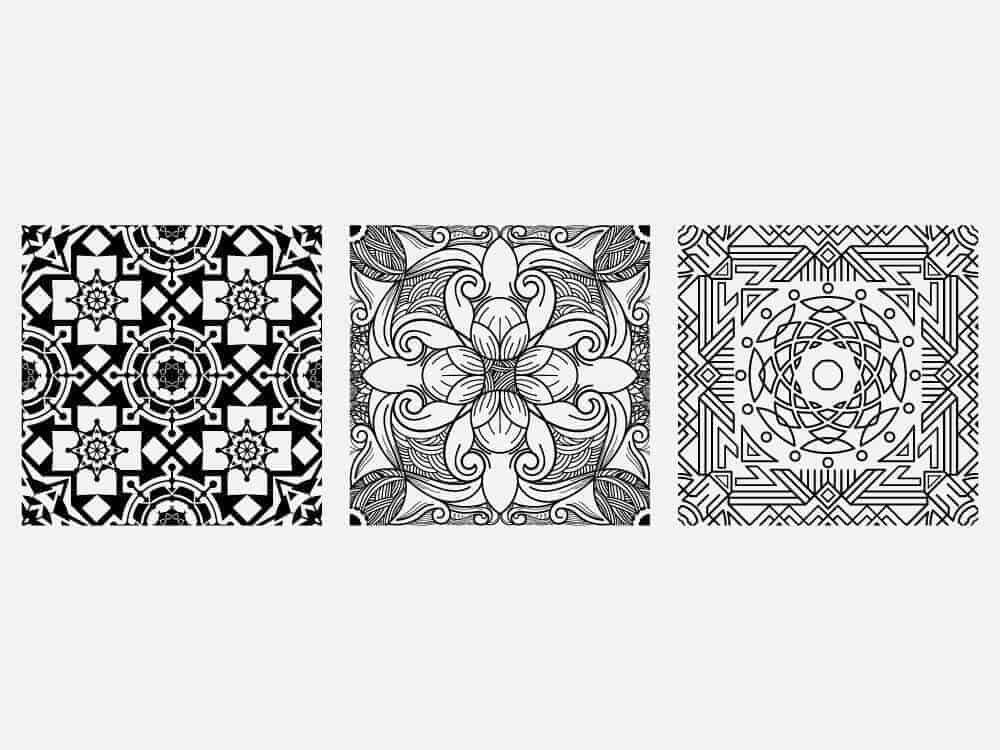 Three Illustrator Seamless Patterns