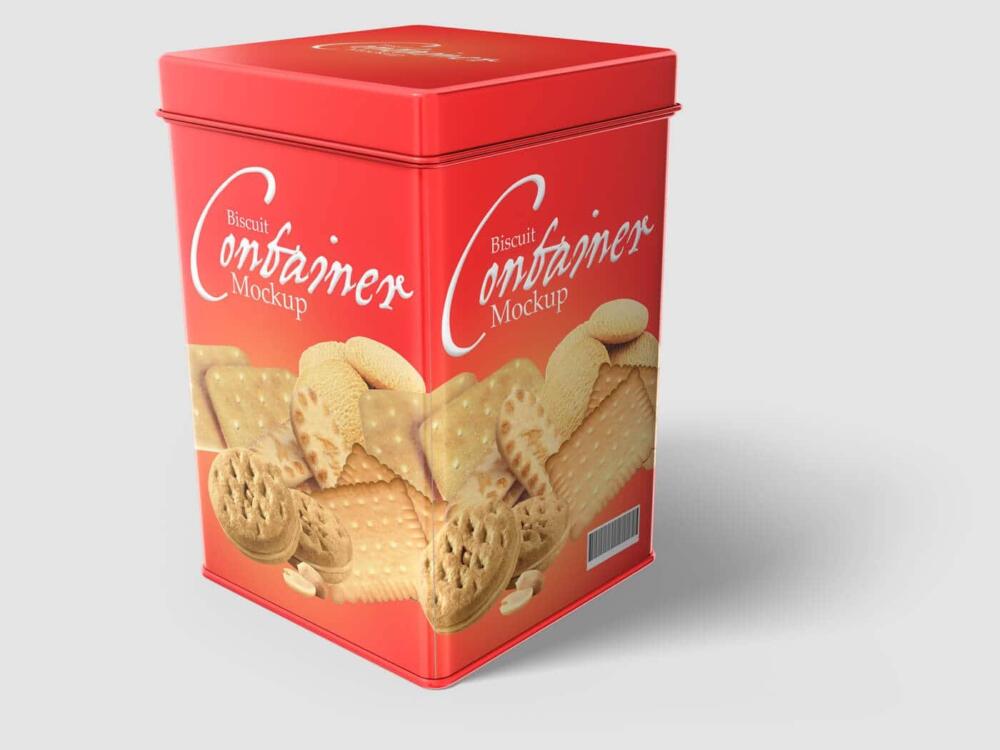 Tin Container Mockups