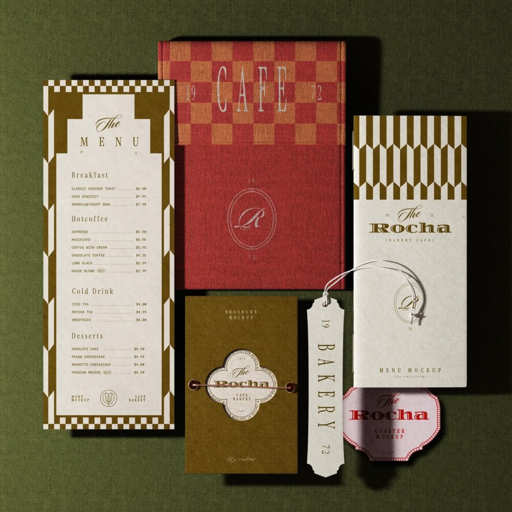 Tissue With Vertical Sticker Mockup Isometric | Mockup store